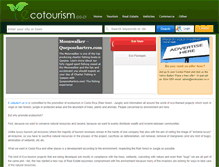 Tablet Screenshot of ecotourism.co.cr