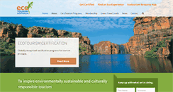 Desktop Screenshot of ecotourism.org.au